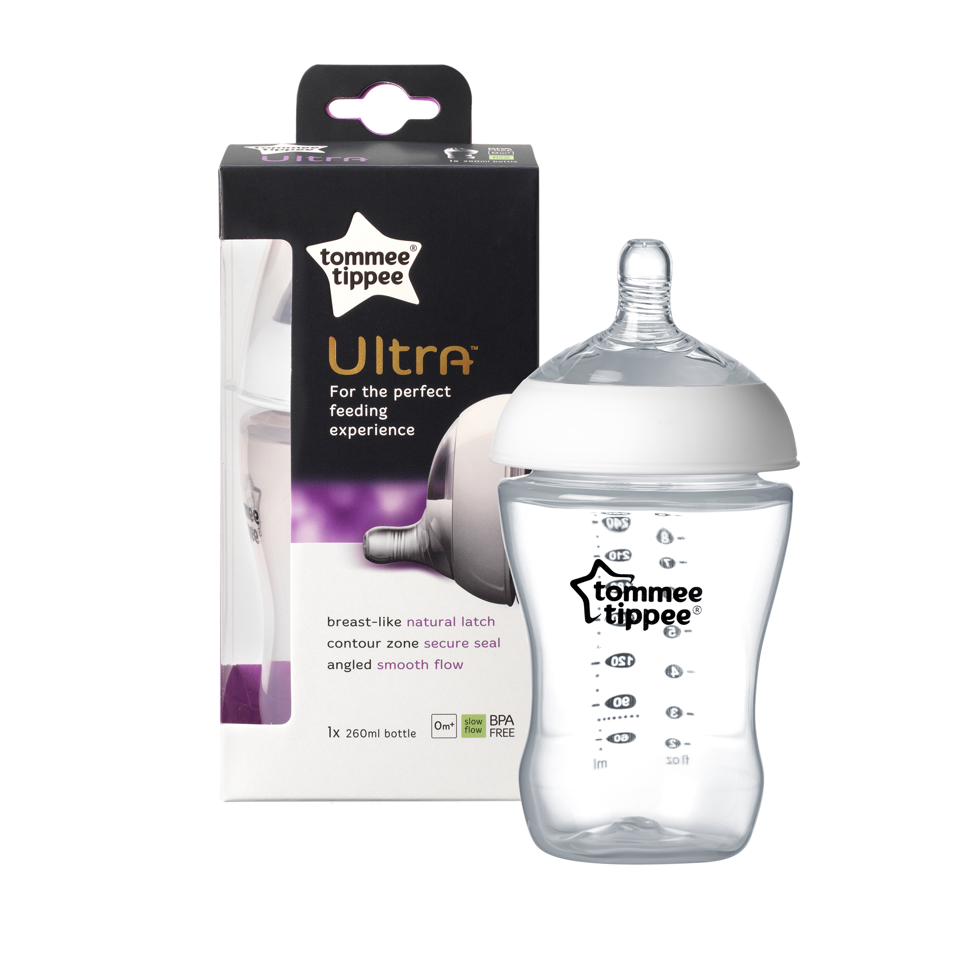 tommee tippee ultra teats on normal bottles